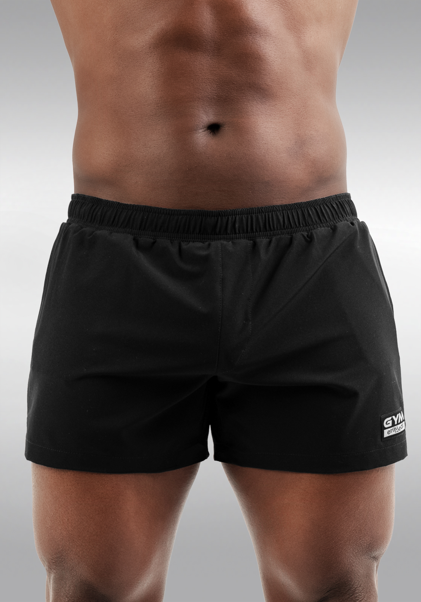 GYM Short Black Front