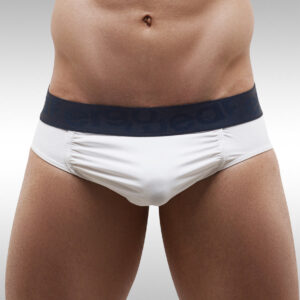 FEEL XV Brief - White/Navy - Image 1