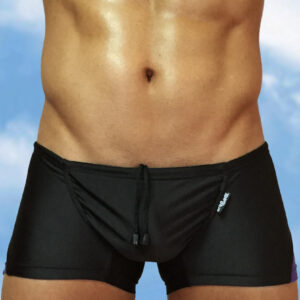 FEEL Swim Mini Trunk - Black/Indigo - Image 2