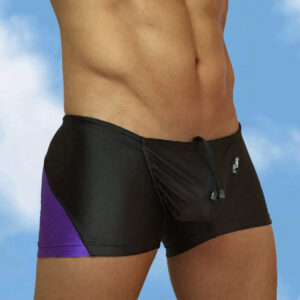 FEEL Swim Mini Trunk - Black/Indigo - Image 1