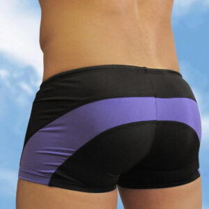 FEEL Swim Mini Trunk - Black/Indigo - Image 3
