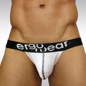 GYM Jockstrap - White/Black - Image 3