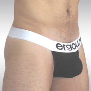 PLUS Thong - Black / White - Image 3