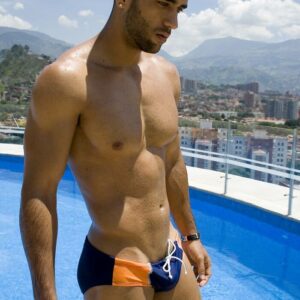 FLEX Swimsuit - Pacific/Orange - Image 3