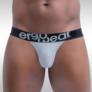 GYM MAX Jockstrap - Light Grey - Image 3