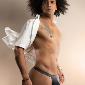 SLK Thong - Dark Grey - Image 4