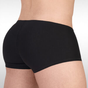 FEEL GR8 Cotton Mini Boxer - Black - Image 3
