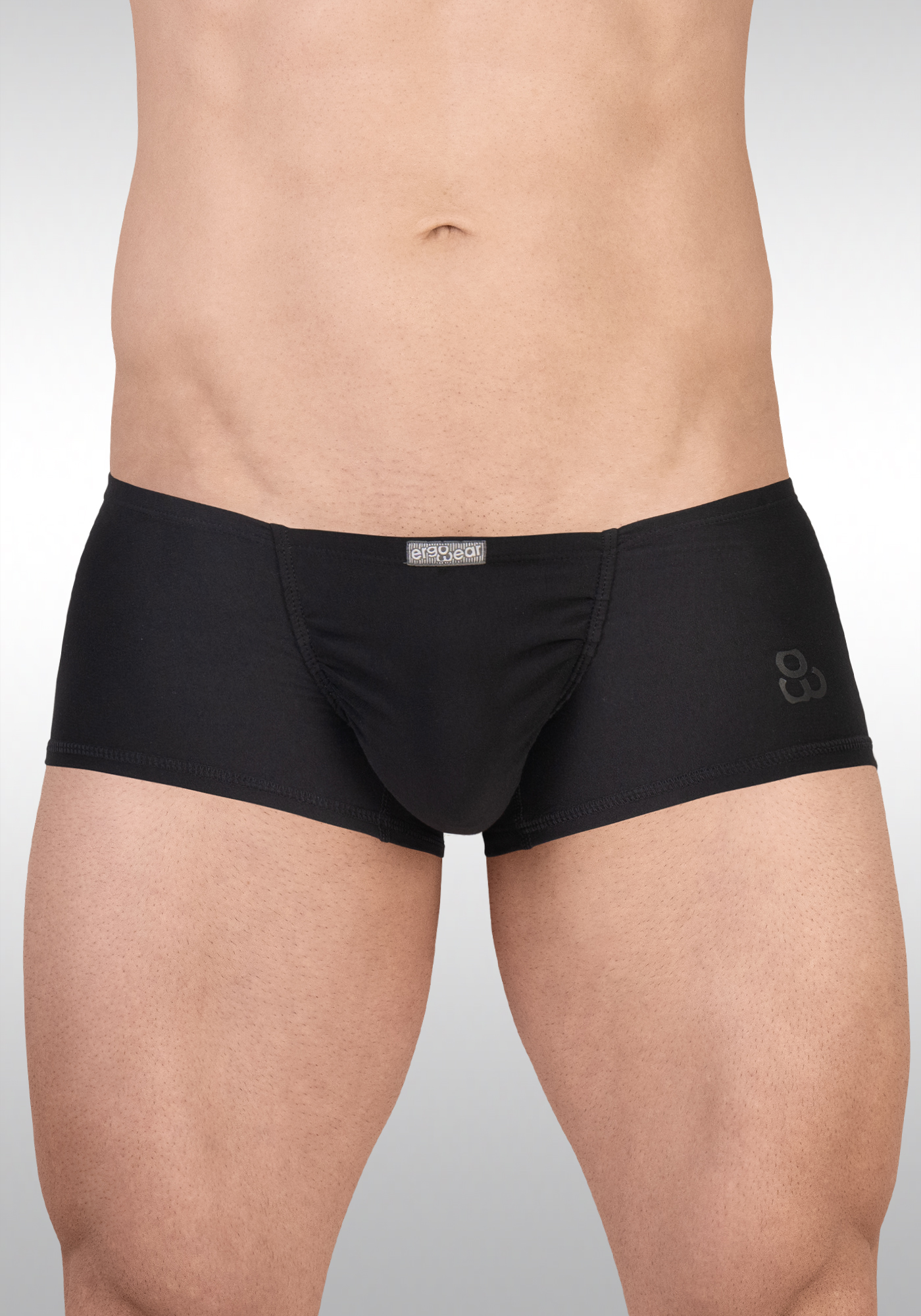 FEEL GR8 Cotton Boxer Black Front