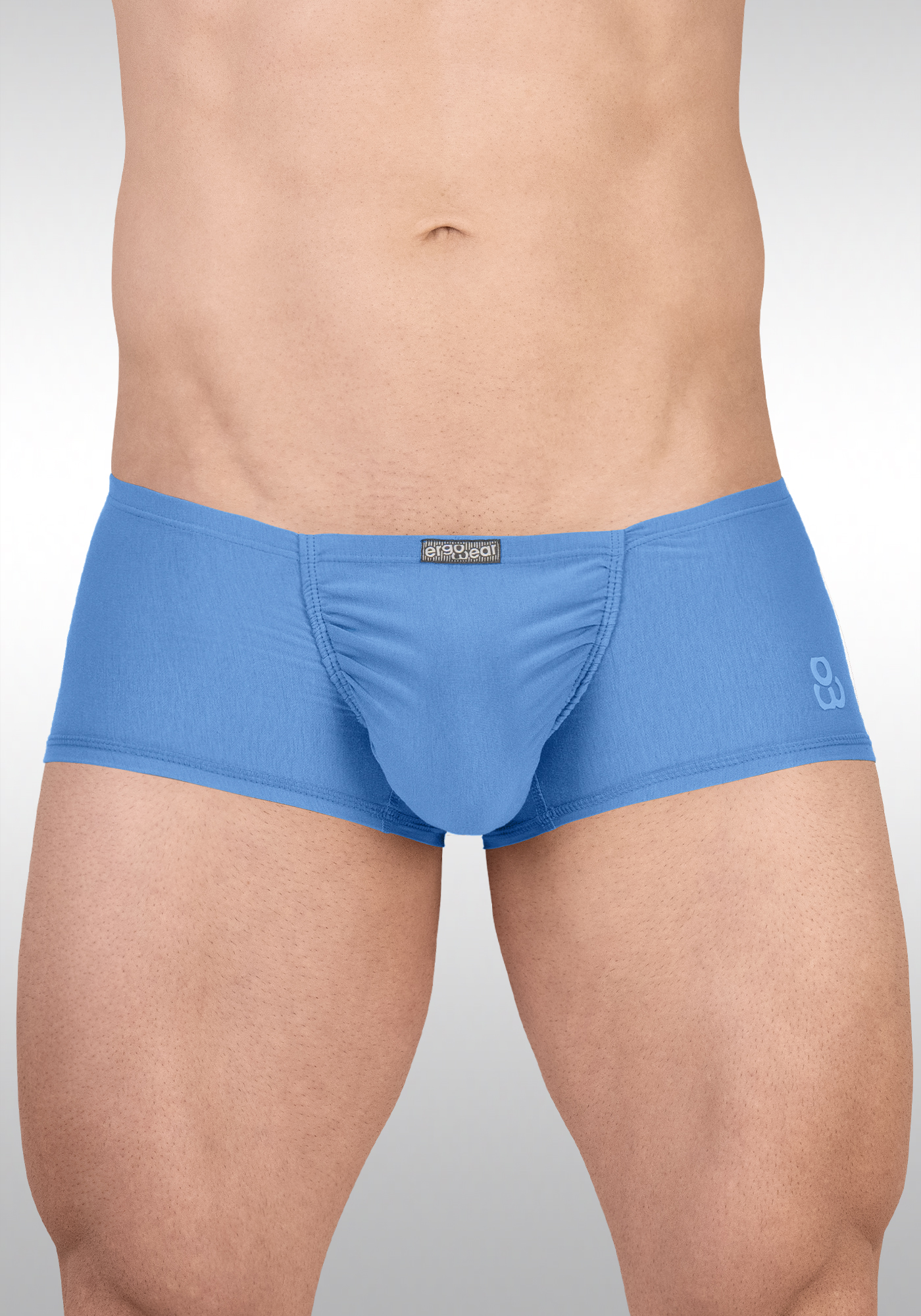 FEEL GR8 Cotton Boxer Light Blue Front