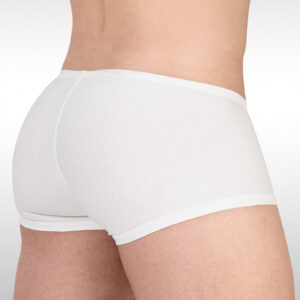 FEEL GR8 Cotton Mini Boxer - White - Image 3