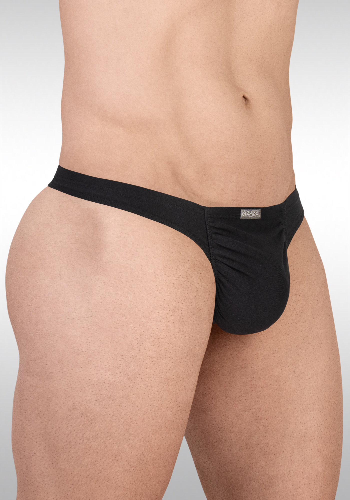 FEEL GR8 Cotton Thong Black Side