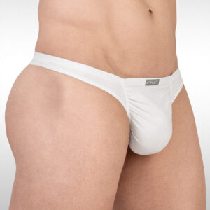 FEEL GR8 Cotton Thong - White - Image 1