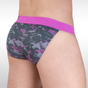 MAX SE Camo Bikini - Grey/pink - Image 3