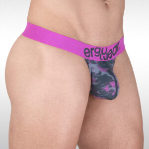 MAX SE Camo G-String - Grey/Pink - Image 1
