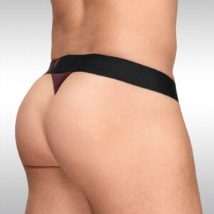 MAX FLOW G-String- Burgundy - Image 2