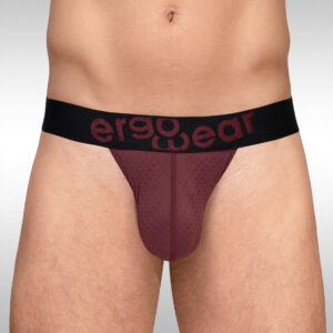 MAX FLOW G-String- Burgundy - Image 3
