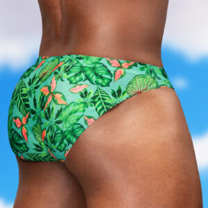 FEEL SW Bikini - Aqua/Leaves - Image 3