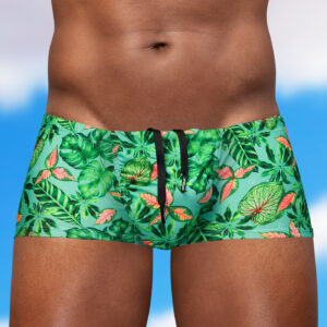 FEEL SW Mini-Trunk - Aqua/Leaves - Image 1