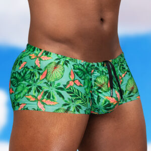 FEEL SW Mini-Trunk - Aqua/Leaves - Image 2