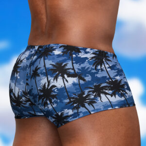 FEEL SW Mini-Trunk - Dark Blue/Palms - Image 3