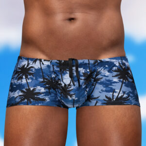 FEEL SW Mini-Trunk - Dark Blue/Palms - Image 1