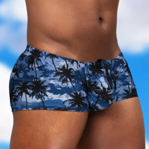 FEEL SW Mini-Trunk - Dark Blue/Palms - Image 2