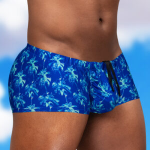 FEEL SW Mini-Trunk - Royal Blue/Palms - Image 2